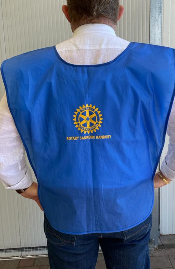 Pettorina Rotary per Service  al momento NON disponibili