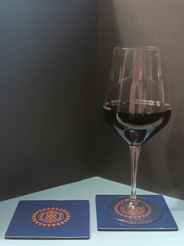 SOTTOBICCHIERI O TAZZE PER COCKTAIL COL CLUB
