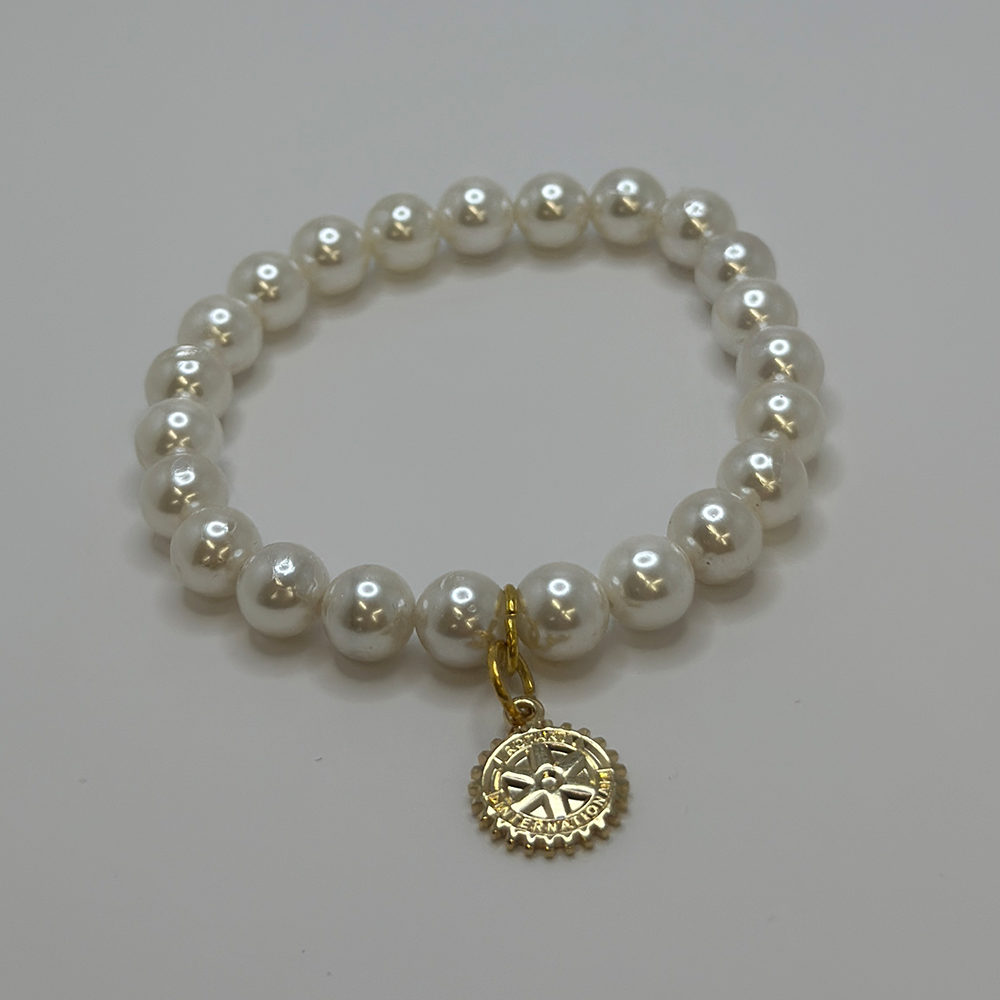 bracciali di perle sintetiche